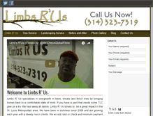 Tablet Screenshot of limbsrusstl.com